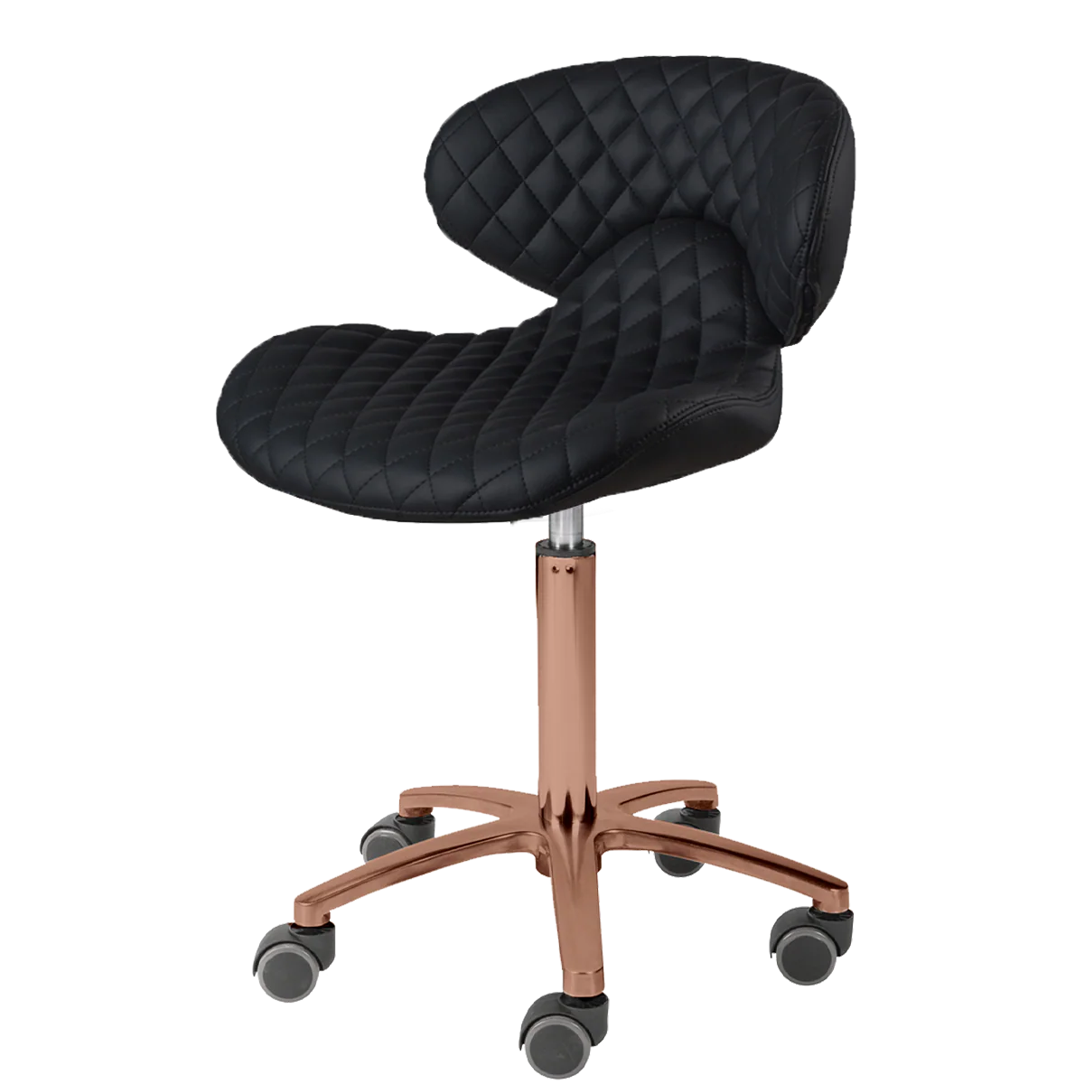 Whale Spa - Lexi Diamond Tech Stool Gold
