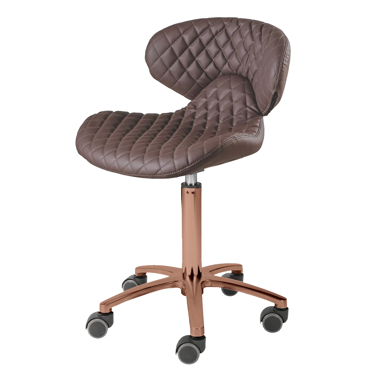 Whale Spa - Lexi Diamond Tech Stool Gold