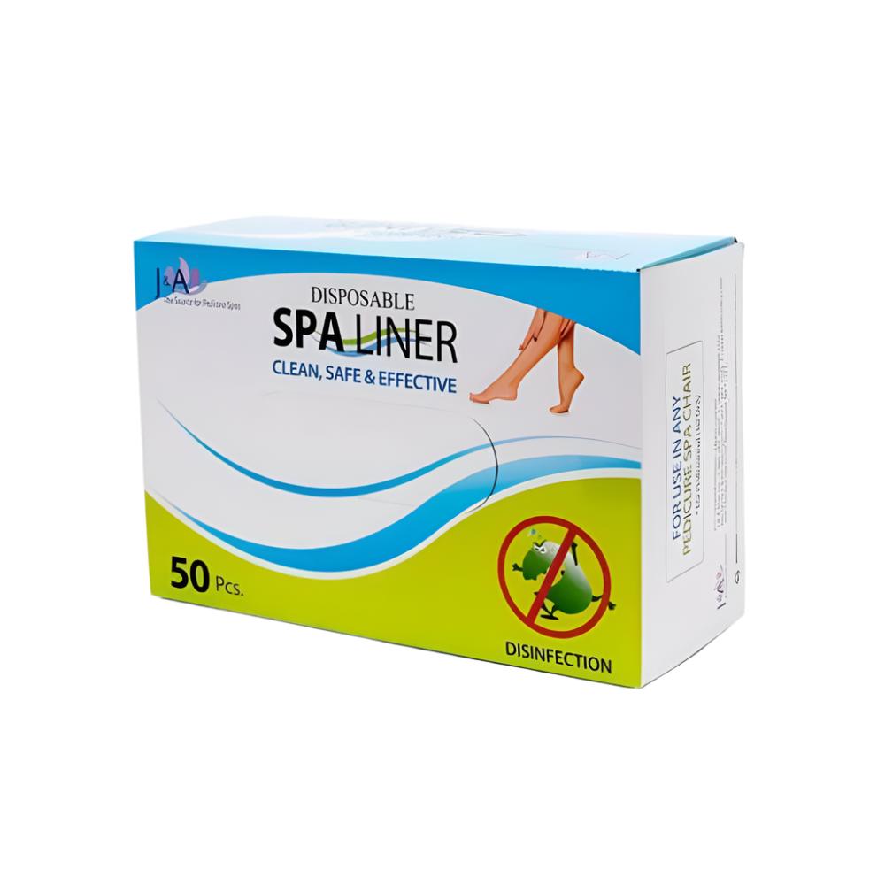 Universal Disposable Liner Case/Carton Pedicure Spa – Durable, Waterproof, and Easy-to-Clean Liner for Hygiene