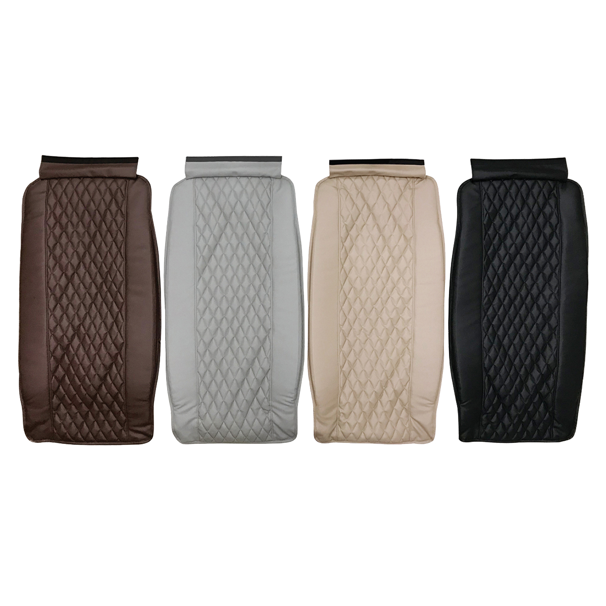 Diamond PU Leather Backrest with Pad
