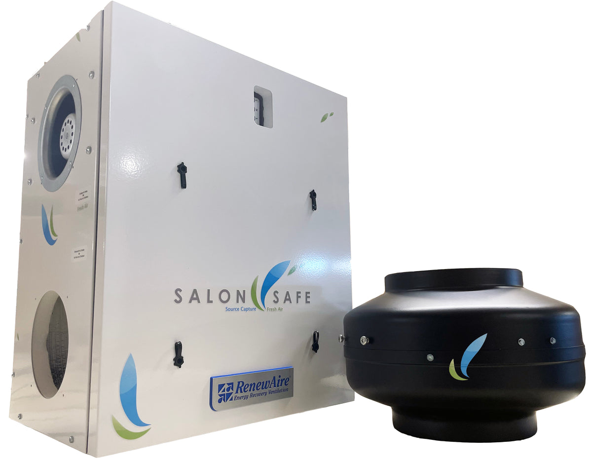 Salon Safe - Bộ HVAC FreshAire 4 Station dành cho tiệm làm móng