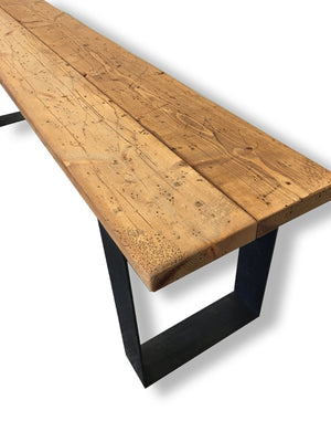 Reclaimed Wood Bench - image 2