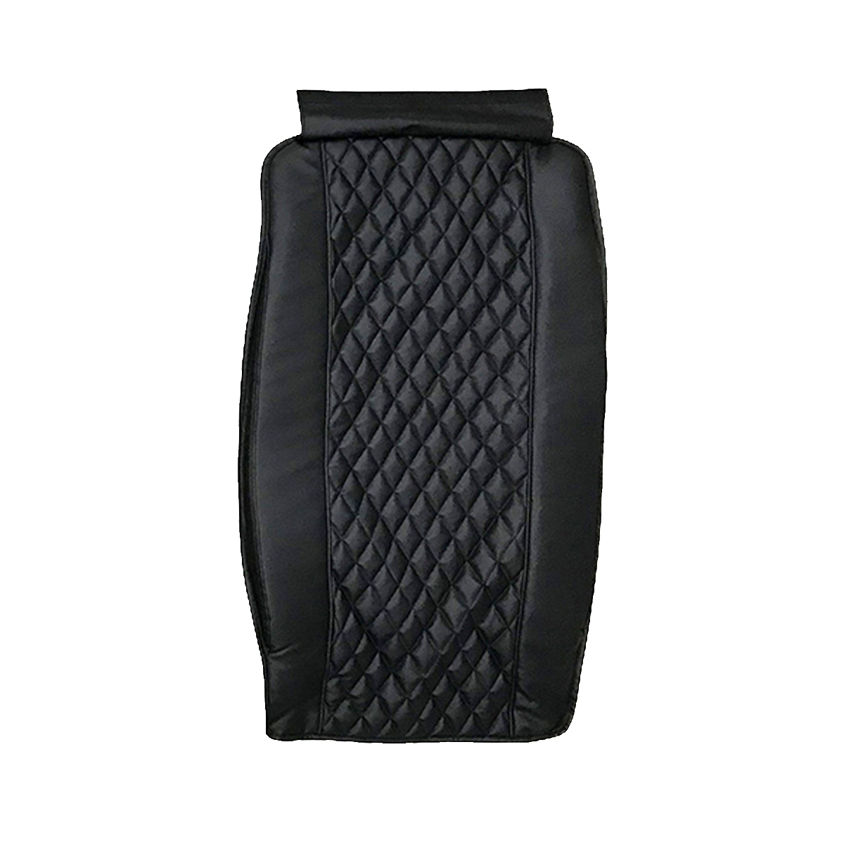Diamond PU Leather Backrest with Pad