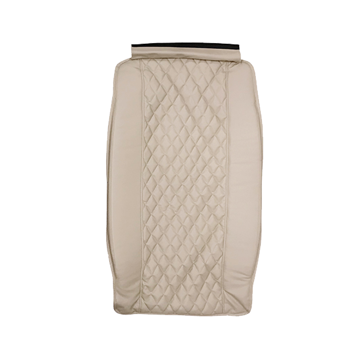 Diamond PU Leather Backrest with Pad