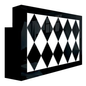 Diamond LED Reception Desk