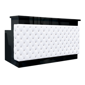Lux Tufted Reception Desk