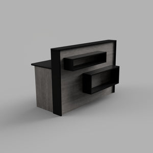 Madison Reception Desk, Office desk, Sales Desk, Sales Counter, Reception Counter, Front Desk, Check in Desk, - image 3