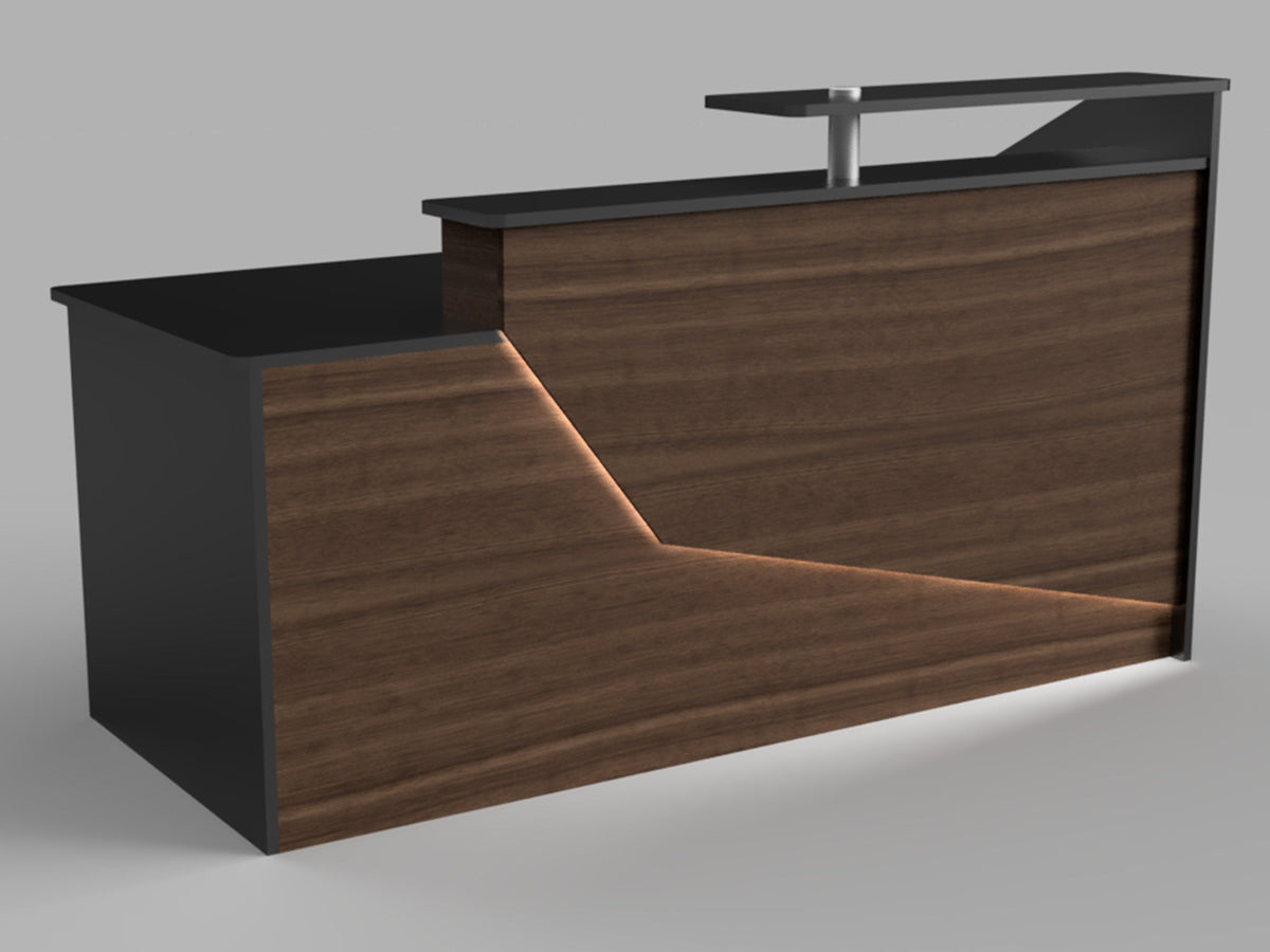 California Reception Desk, Office desk, Sales Desk, Reception Counter, Sales Desk - image 9
