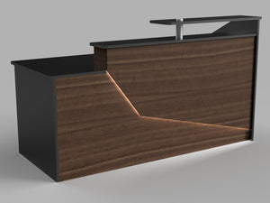 California Reception Desk, Office desk, Sales Desk, Reception Counter, Sales Desk - image 9