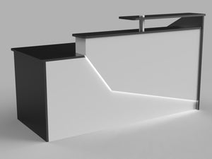 California Reception Desk, Office desk, Sales Desk, Reception Counter, Sales Desk - image 10