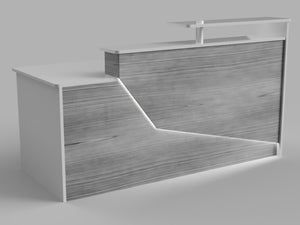 California Reception Desk, Office desk, Sales Desk, Reception Counter, Sales Desk - image 4