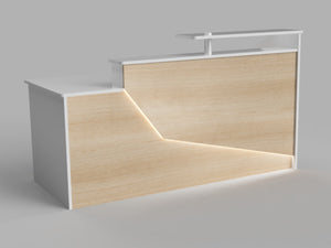 California Reception Desk, Office desk, Sales Desk, Reception Counter, Sales Desk - image 5