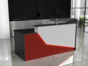California Reception Desk, Office desk, Sales Desk, Reception Counter, Sales Desk - image 13
