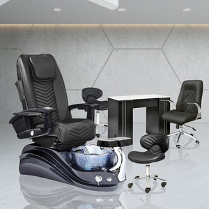 Crane II with Human Touch™ FlexGlide® Pedicure Chair WS800 Package