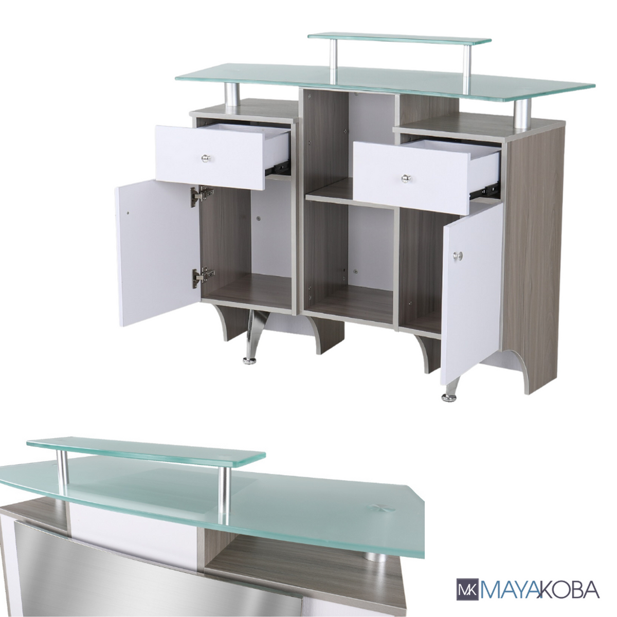 Glasglow I Reception Table by Mayakoba