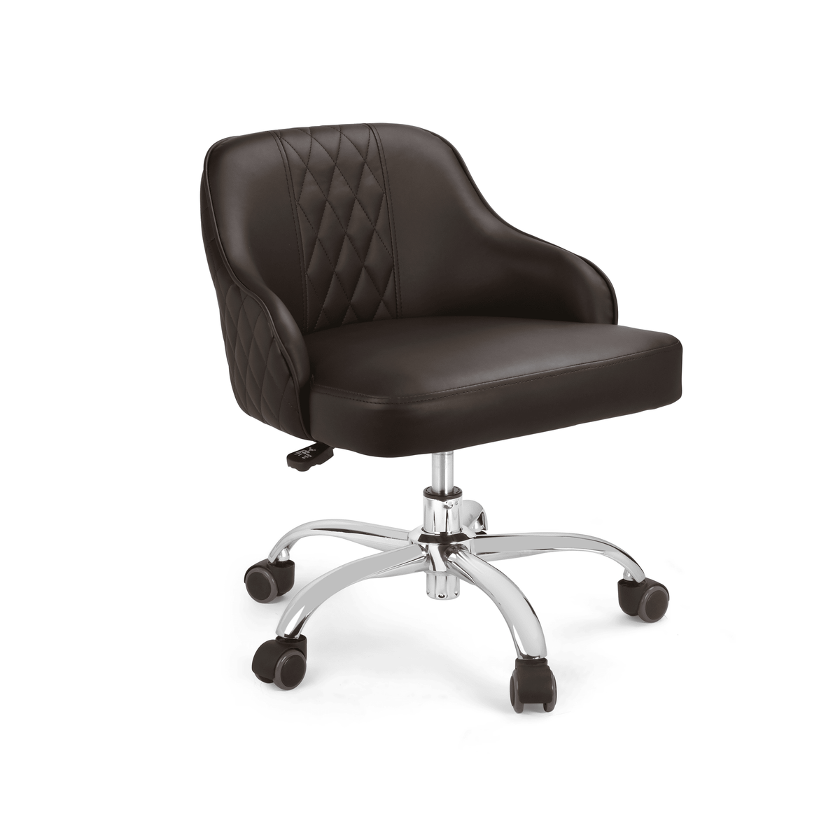 YL-Tech Stool YL-7376 with New Mounting Plate – Adjustable Salon/Technician Stool with Butterfly Mechanism