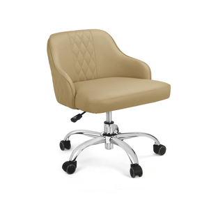 YL-Tech Stool YL-7376 with New Mounting Plate – Adjustable Salon/Technician Stool with Butterfly Mechanism