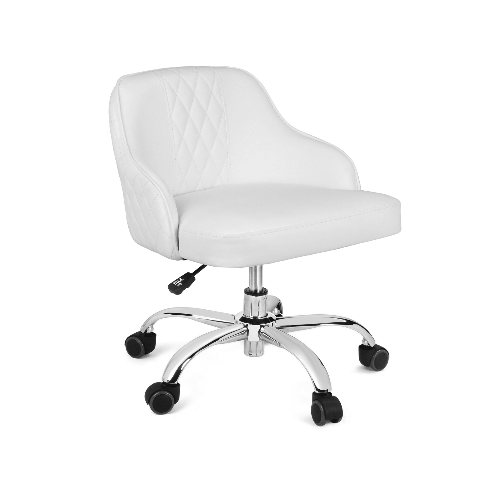 YL-Tech Stool YL-7376 with New Mounting Plate – Adjustable Salon/Technician Stool with Butterfly Mechanism
