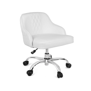 YL-Tech Stool YL-7376 with New Mounting Plate – Adjustable Salon/Technician Stool with Butterfly Mechanism