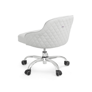 YL-Tech Stool YL-7376 with New Mounting Plate – Adjustable Salon/Technician Stool with Butterfly Mechanism