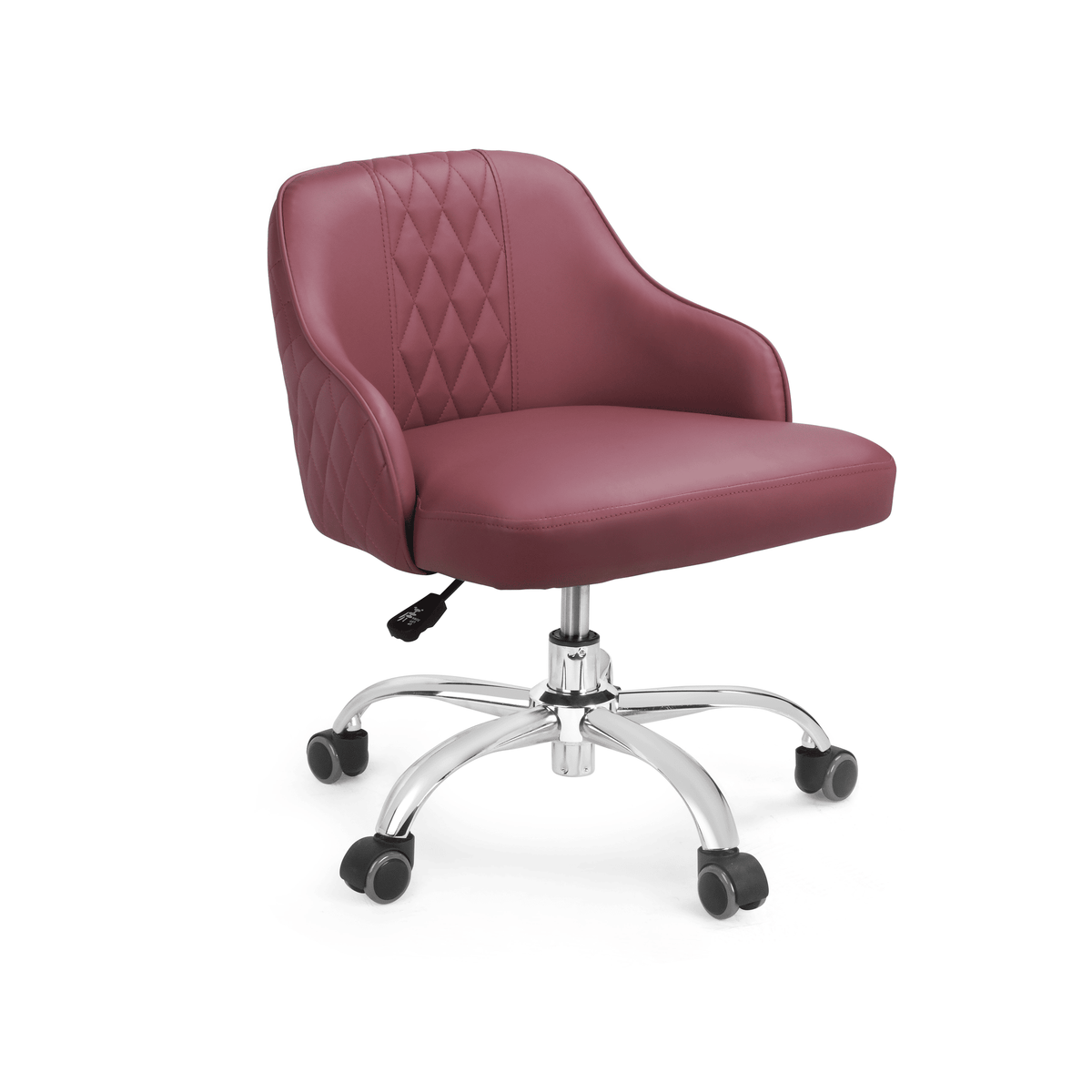 YL-Tech Stool YL-7376 with New Mounting Plate – Adjustable Salon/Technician Stool with Butterfly Mechanism