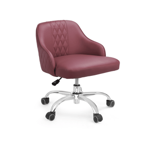 YL-Tech Stool YL-7376 with New Mounting Plate – Adjustable Salon/Technician Stool with Butterfly Mechanism