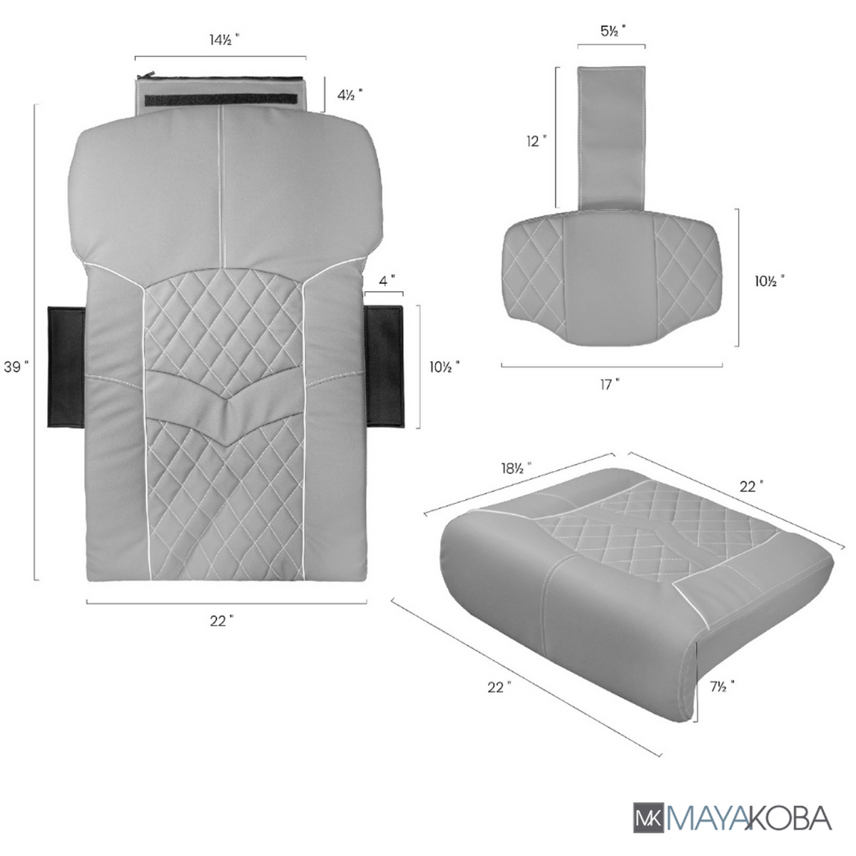 UNIVERSAL COVER SET (W/O CHAIR)