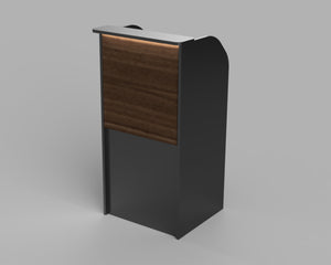 Newbury Park Collection Hostess Stands, Check-in Desk, Entry podium, Guest services desk, Front Desk - image 3