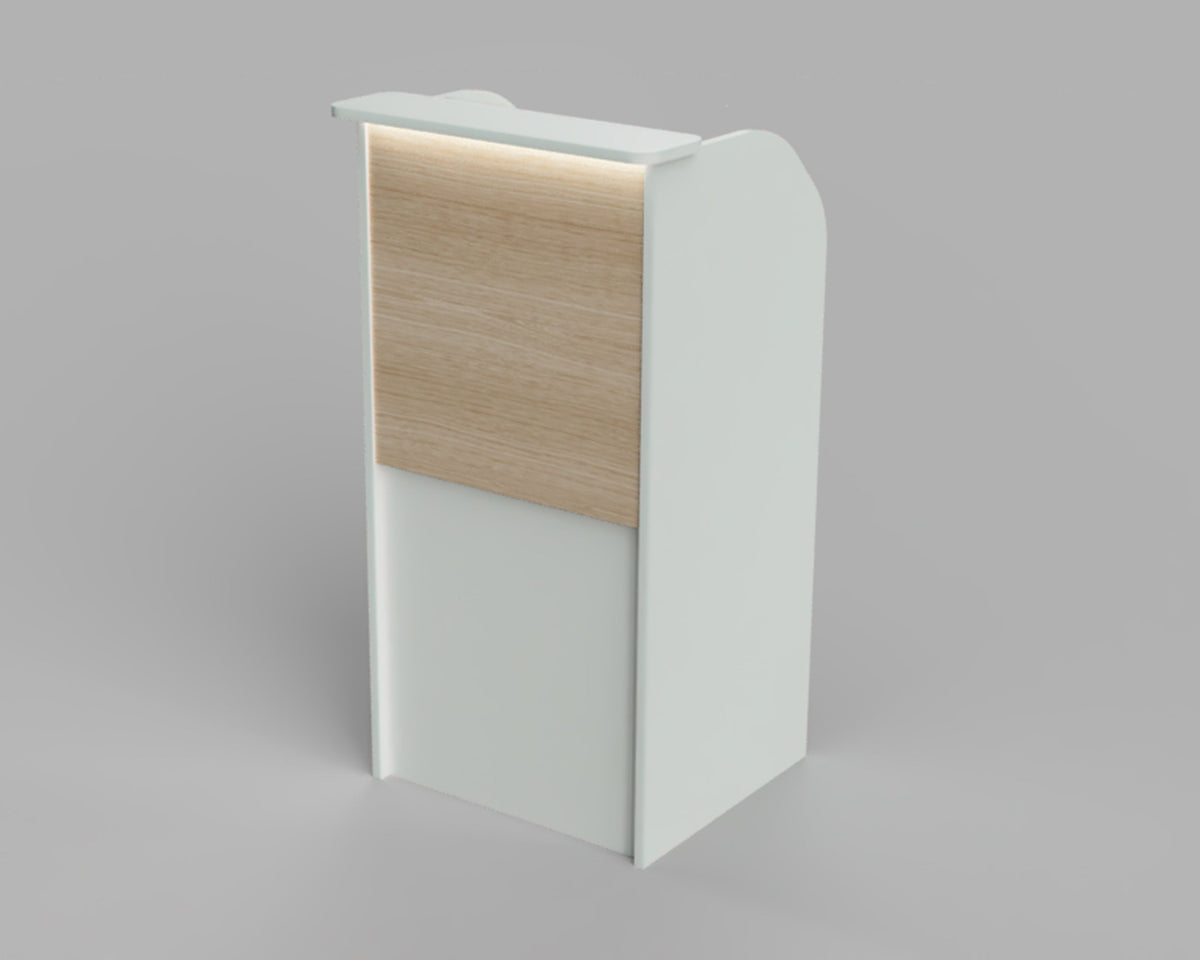 Newbury Park Collection Hostess Stands, Check-in Desk, Entry podium, Guest services desk, Front Desk - image 10