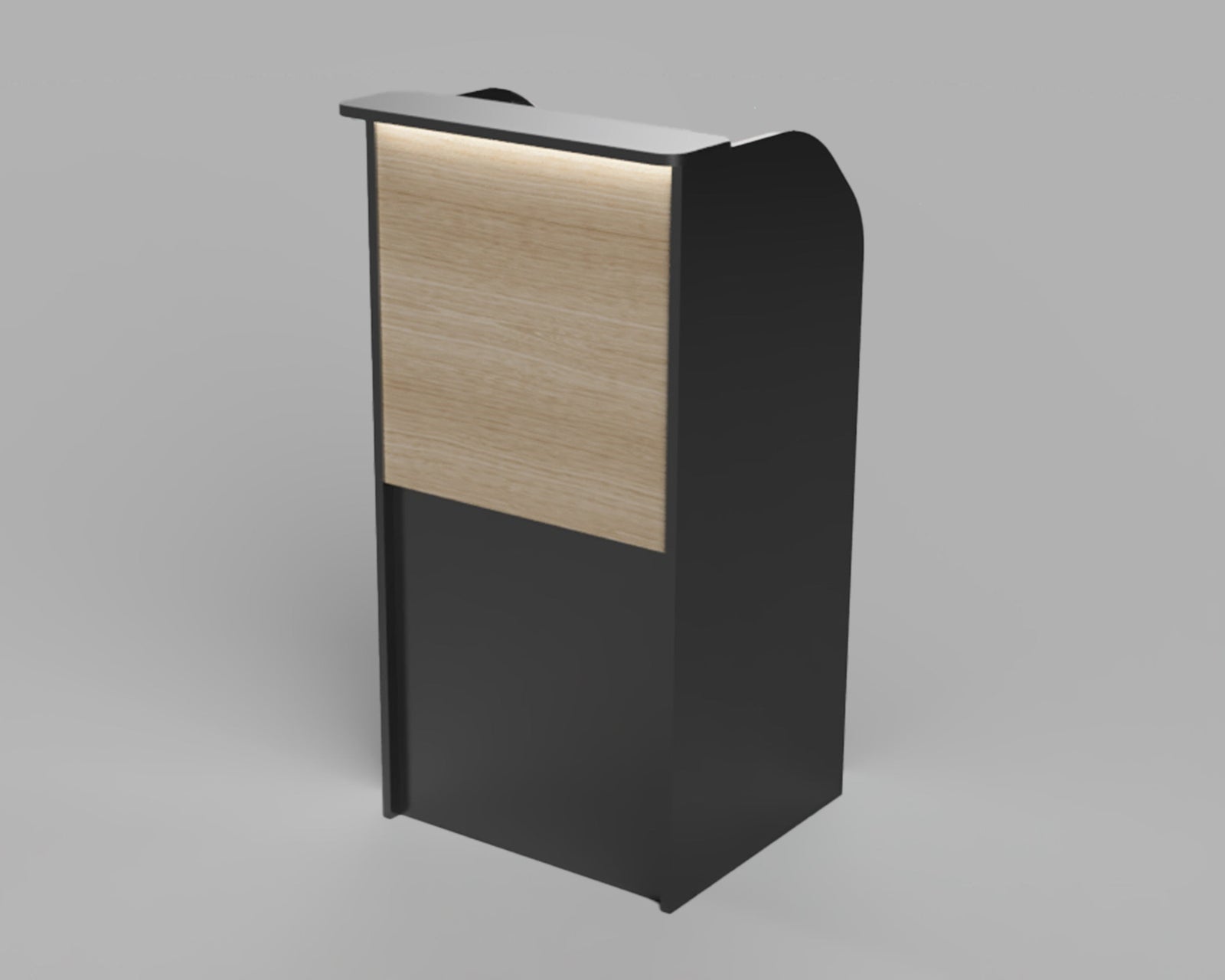 Newbury Park Collection Hostess Stands, Check-in Desk, Entry podium, Guest services desk, Front Desk - image 1