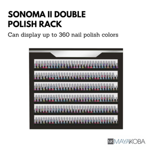 SONOMA II Double Polish Rack by Mayakoba