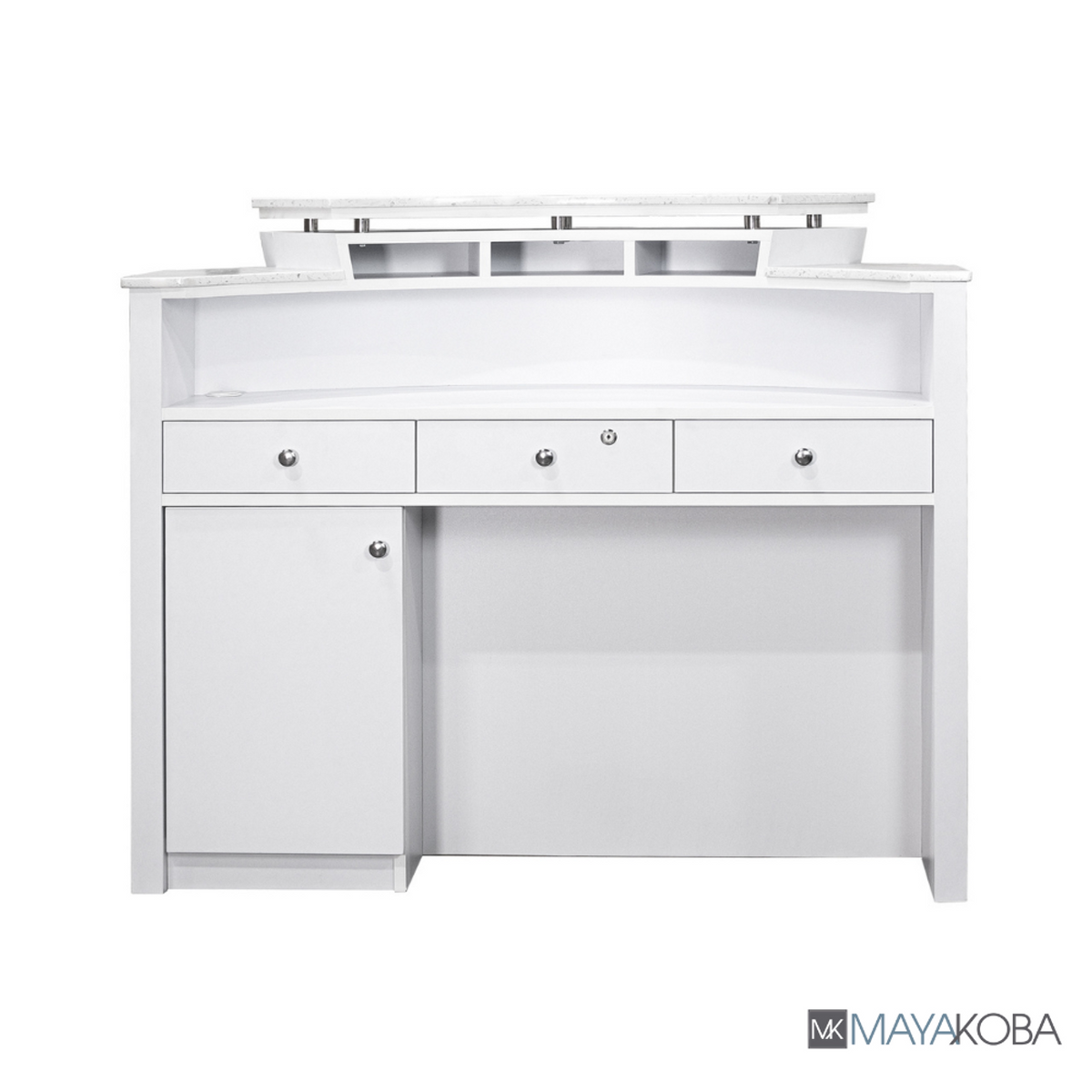 NAPA Reception Table with Mosaic Tile by Mayakoba