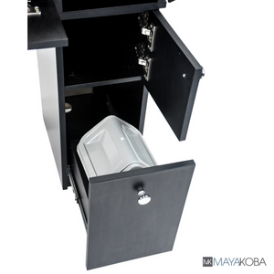 Sonoma II Manicure Table (Silver Trim) by Mayakoba