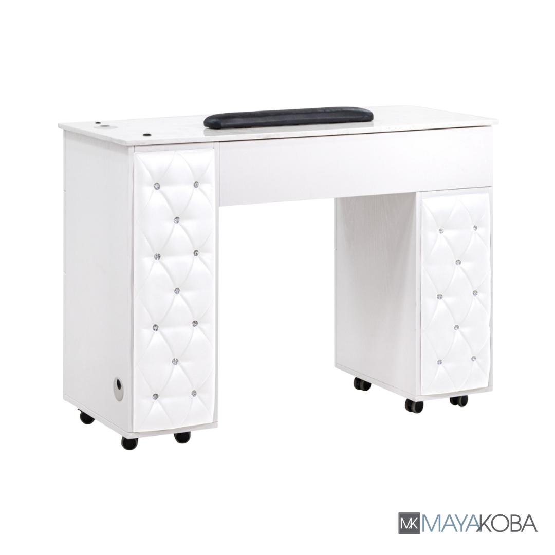 DREXEL Tufted Single Manicure Table