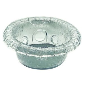 Resin Bowl for Cleo SE - Elegant Pedicure Spa Replacement Bowl in Gold, Crystal and Black