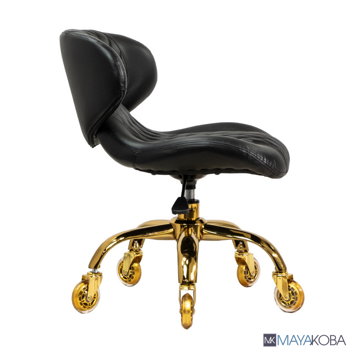 HUGO Pedicure Stool & Manicure Chair (GOLD Casters)