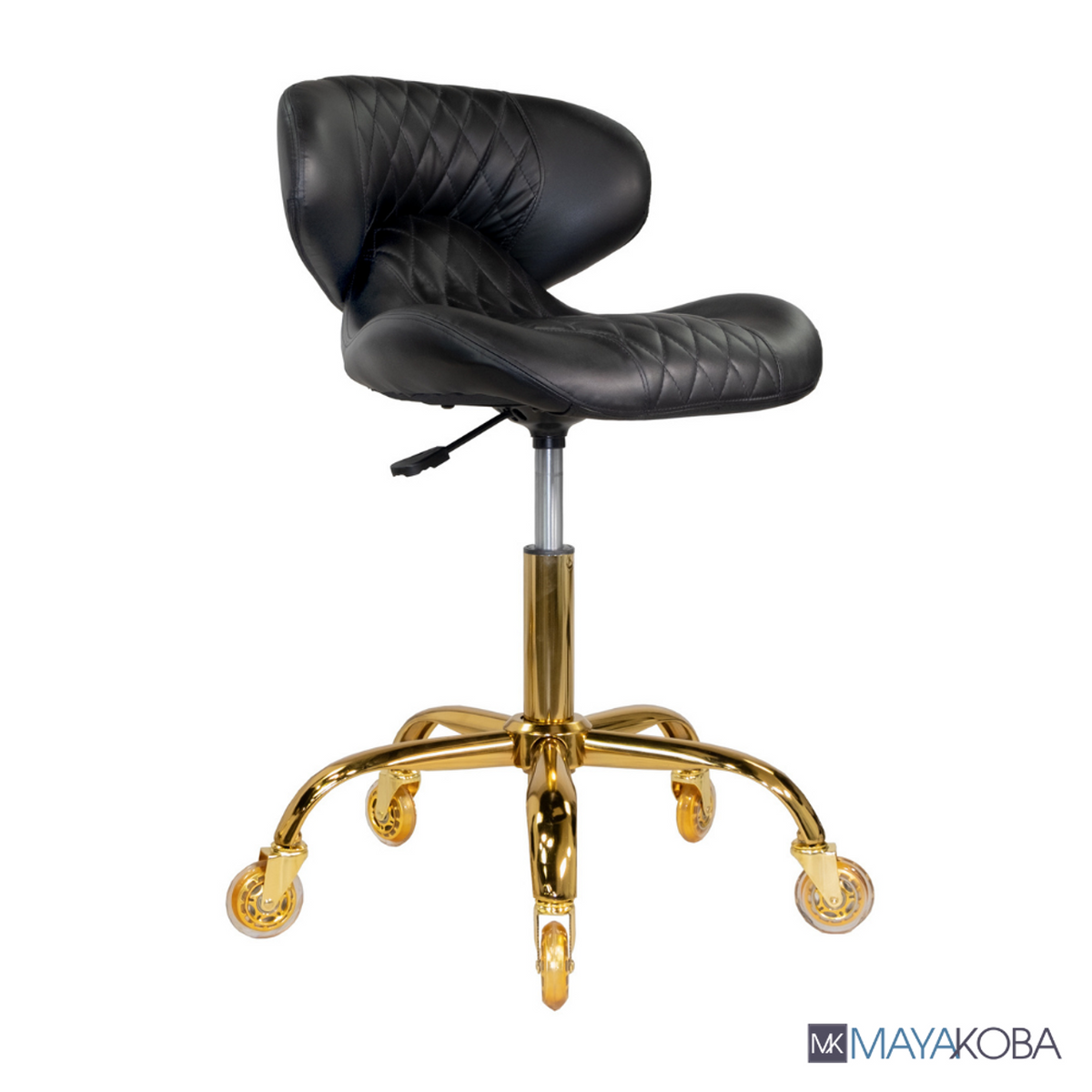 HUGO Pedicure Stool & Manicure Chair (GOLD Casters)