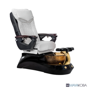 LOTUS II Pedicure Spa with LX Chair Top Mayakoba