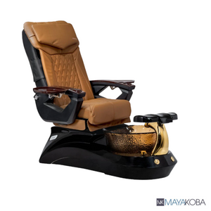LOTUS II Pedicure Spa with LX Chair Top Mayakoba