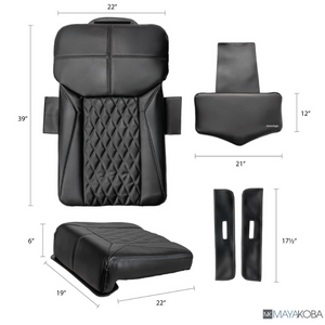 Shiatsulogic Pedicure Massage Chair Cushion Cover Set - LX (cover set only, w/o chair)
