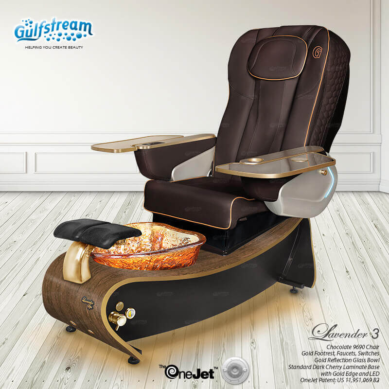Gulfstream - Lavender 3 Pedicure Spa