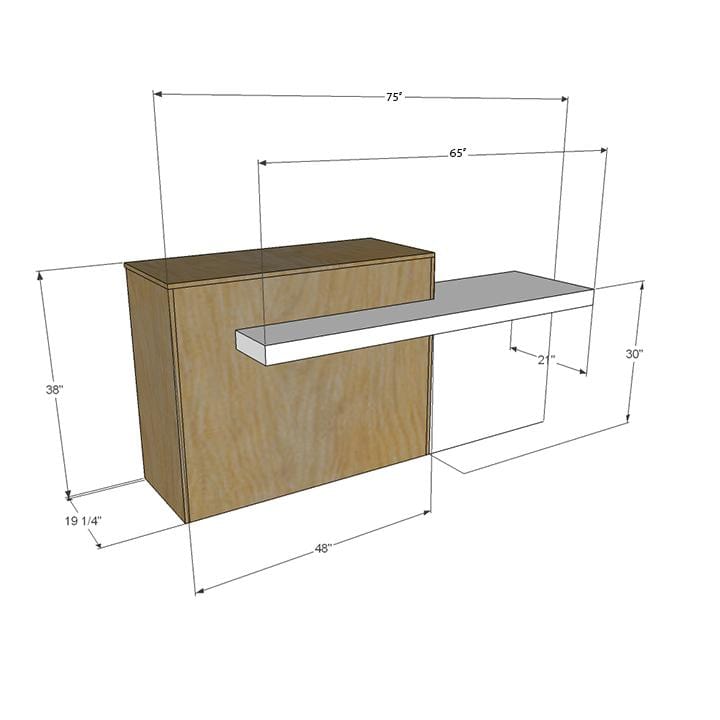 Leo Reception Counter - image 3