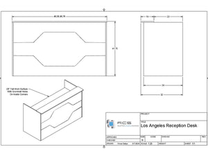 Los Angeles Reception Desk - image 4