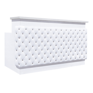 Lux Tufted Reception Desk