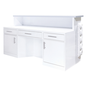 Lux Tufted Reception Desk