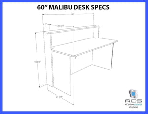 Malibu Reception Desk - image 8
