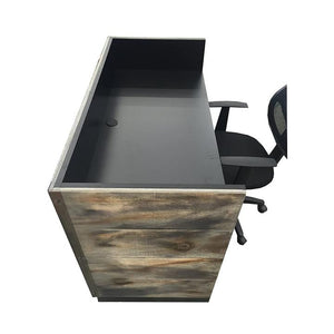 Memphis Reception Desk - Reclaimed wood reception Desk- Rustic Reception Desk - image 19