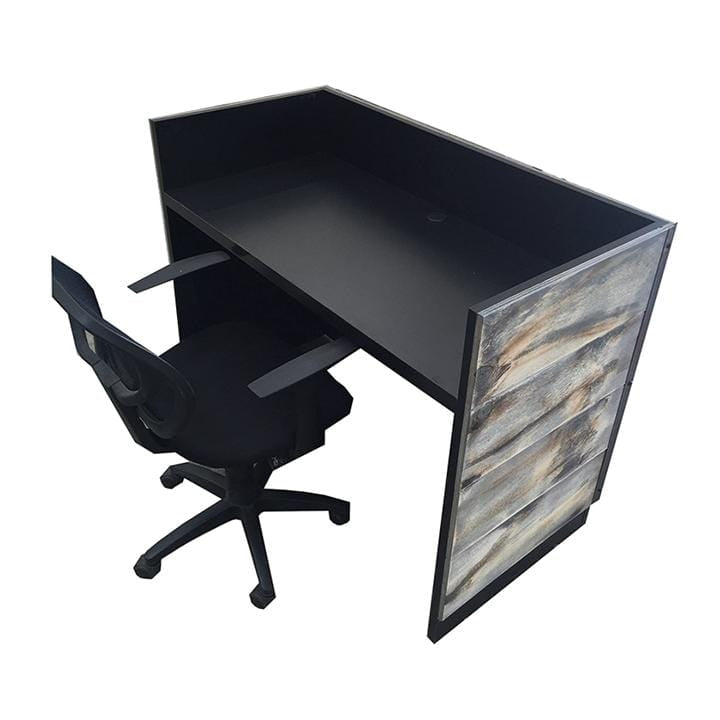 Memphis Reception Desk - Reclaimed wood reception Desk- Rustic Reception Desk - image 20