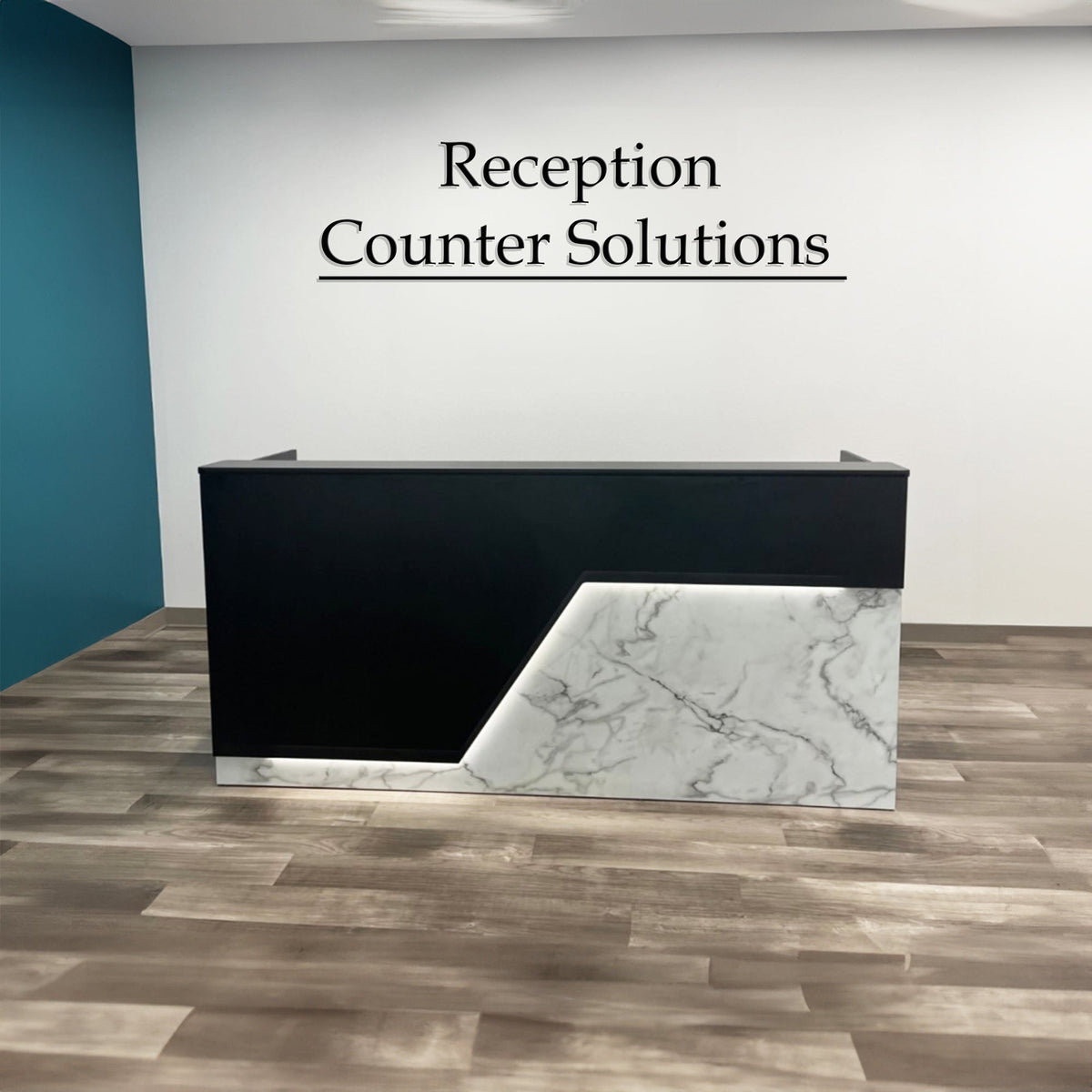 Miami Reception Desk, Office desk, Sales Desk, Sales Counter, Reception Counter - image 37