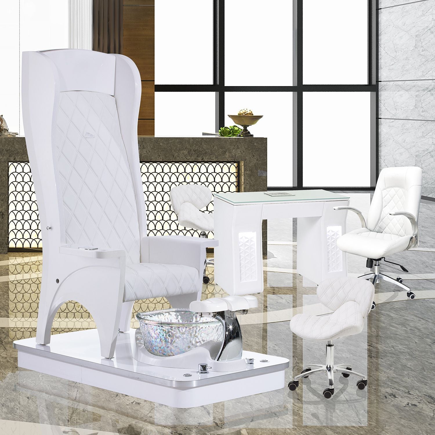 Monarch Pedicure Chair WS60i Package